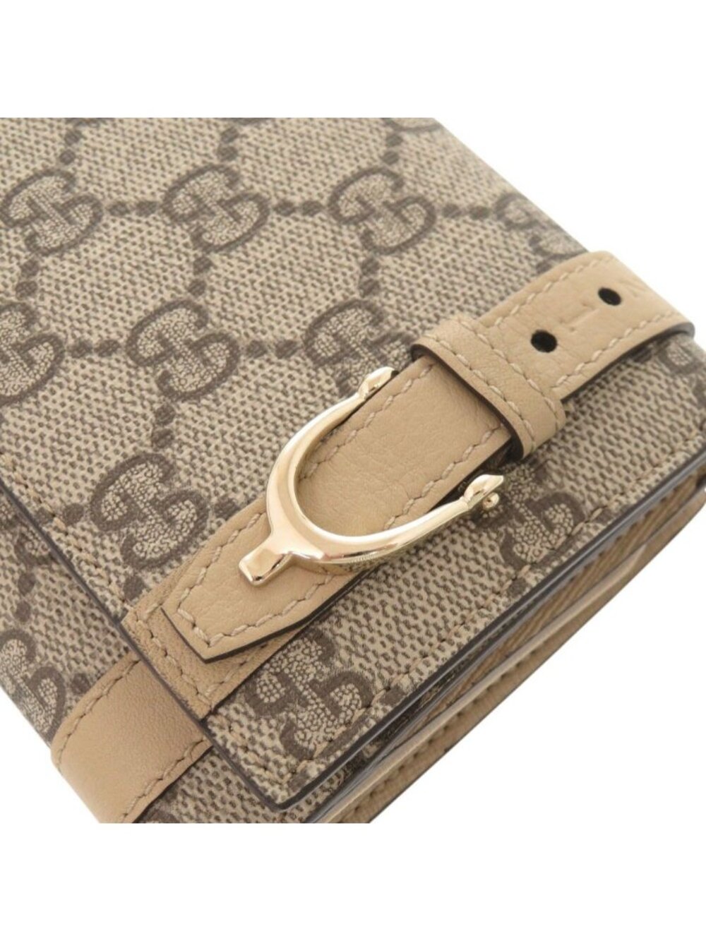Gucci Nice GG Supreme Leather Beige Wallet - Picture 8 of 10